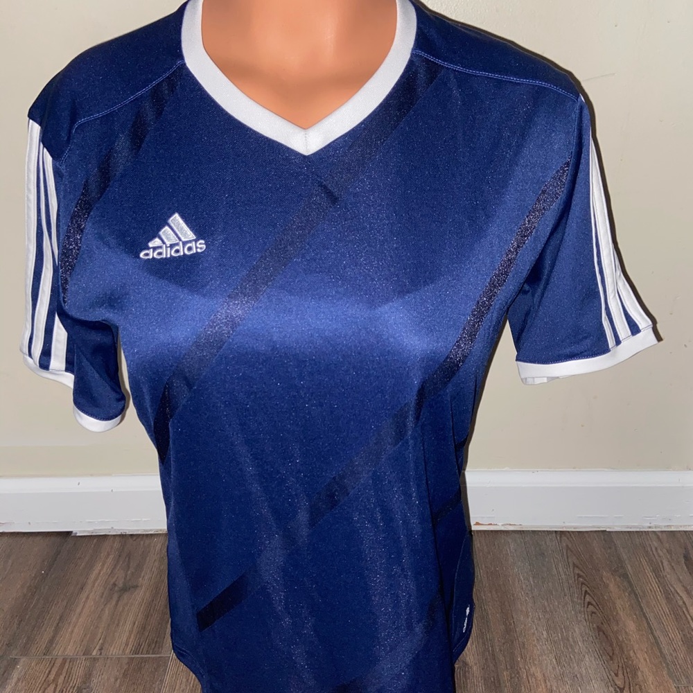 Adidas Three Stripe Sleeve Top